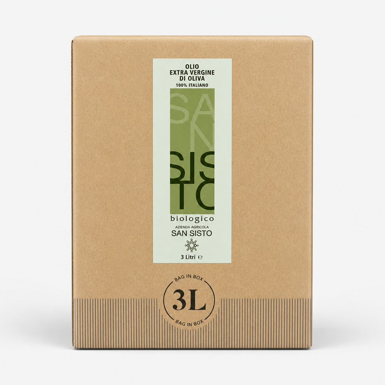 Box Olio Bio San Sisto 3 litri