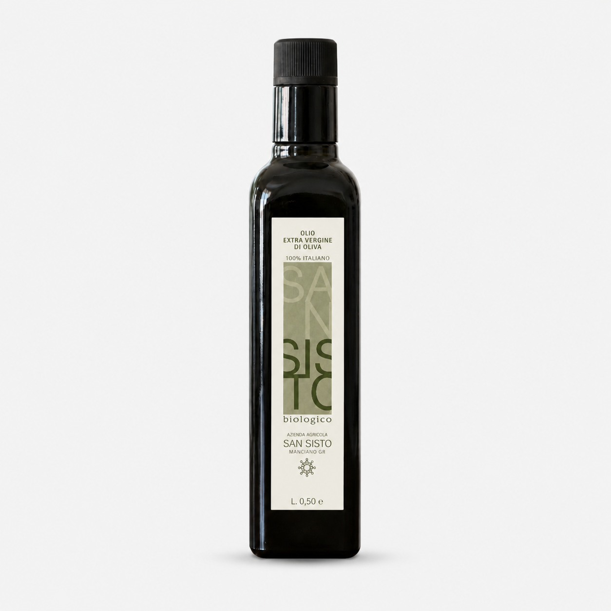 Bottiglia Olio Bio San Sisto 0,50 litri